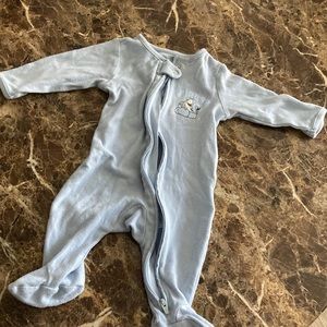 3 months footed pajamas